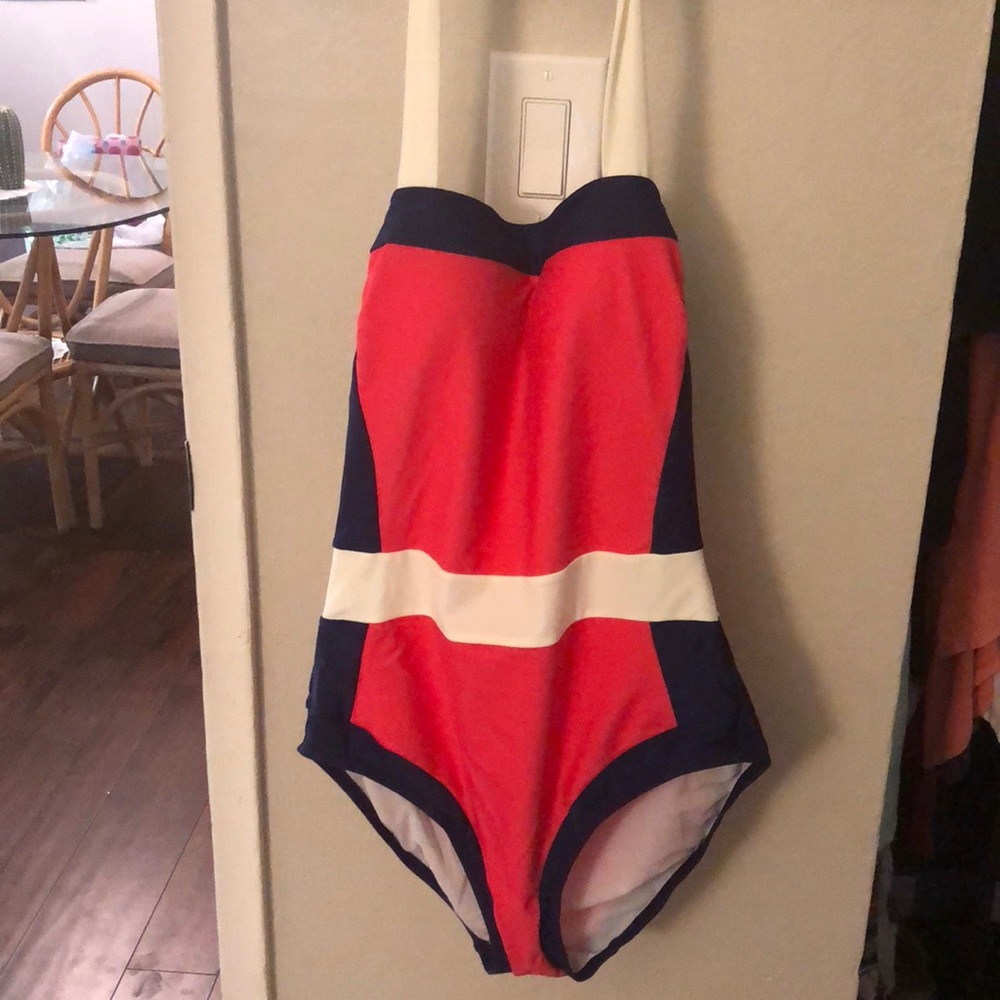 One piece bathing suit